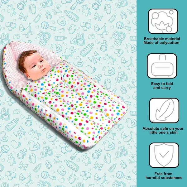 Bluebell_Baby_4_Piece_Bedding_Set_with_Pillow_and_Bolsters_Sleeping_Bag_and_Bedding_Set_Combo_(Pink)