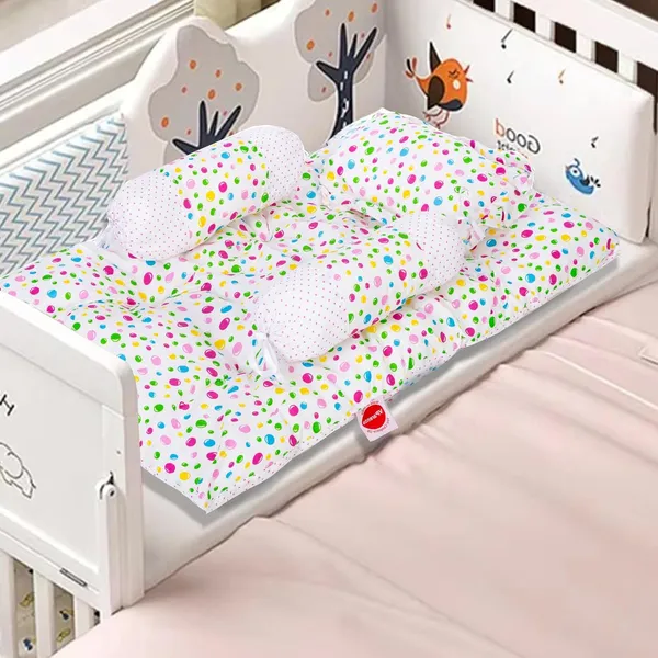Bluebell_Baby_4_Piece_Bedding_Set_with_Pillow_and_Bolsters_Sleeping_Bag_and_Bedding_Set_Combo_(Pink)