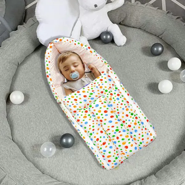 Bluebell_Baby_4_Piece_Bedding_Set_with_Pillow_and_Bolsters_Sleeping_Bag_and_Bedding_Set_Combo_(Green)