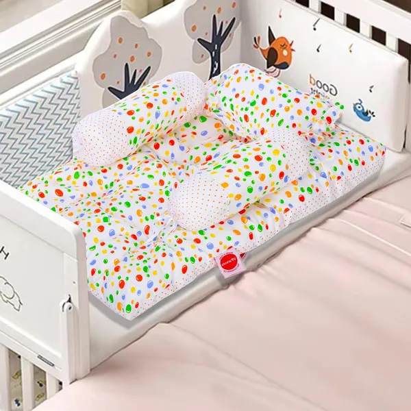 Bluebell_Baby_4_Piece_Bedding_Set_with_Pillow_and_Bolsters_Sleeping_Bag_and_Bedding_Set_Combo_(Green)