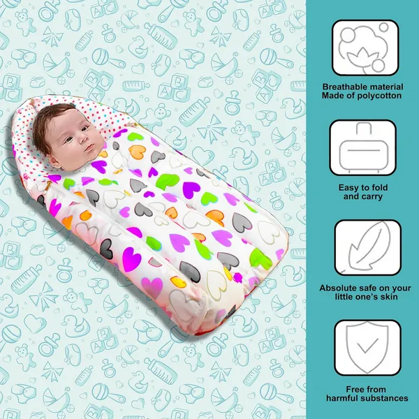 Daisy_Baby_4_Piece_Bedding_Set_with_Pillow_and_Bolsters_Sleeping_Bag_and_Bedding_Set_Combo_(Purple)