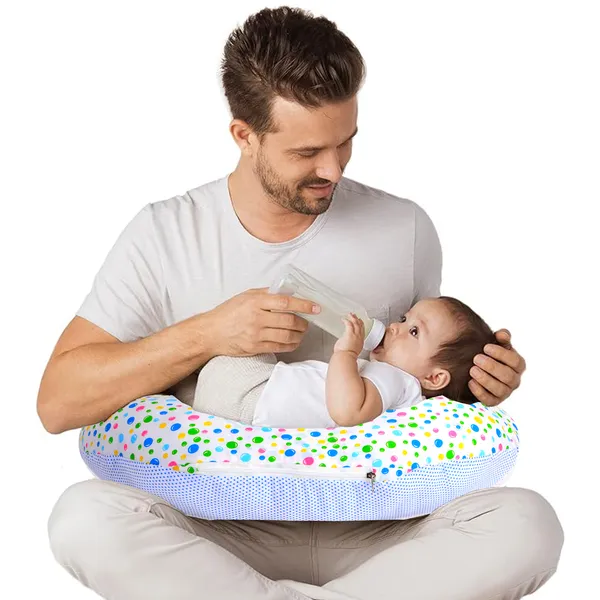 Bluebell_Multipurpose_Baby_Feeding_Nursing_Cum_Maternity_Pillow_for_New_Born_(Blue)