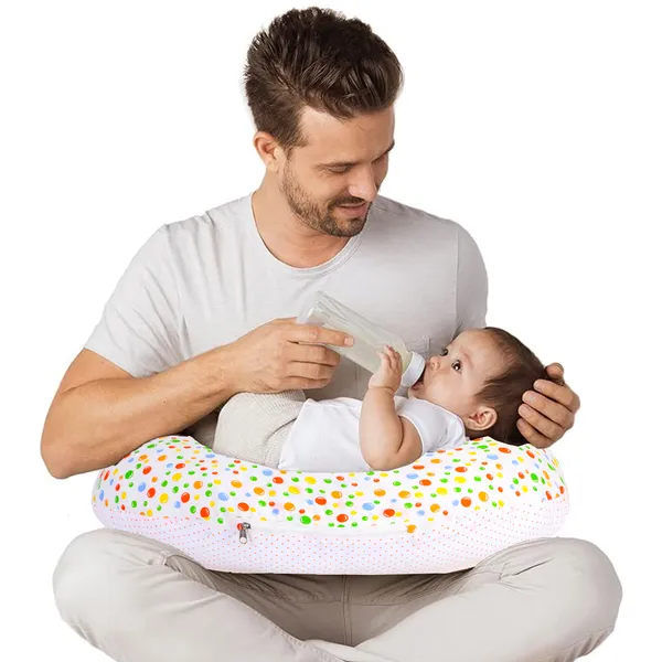 Bluebell_Multipurpose_Baby_Feeding_Nursing_Cum_Maternity_Pillow_for_New_Born_(Green)