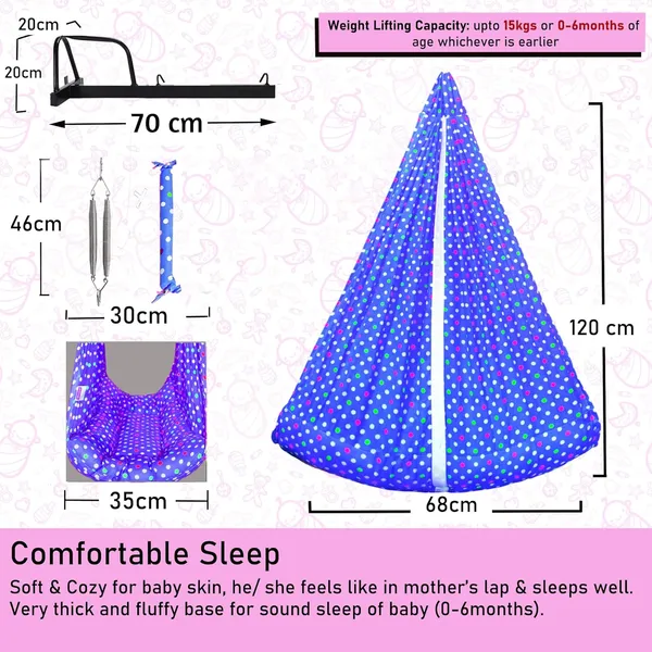 Tot_Baby_Swing_Cradle_with_Mosquito_net_Spring_and_Metal_Window_Cradle_Hanger_(Blue)