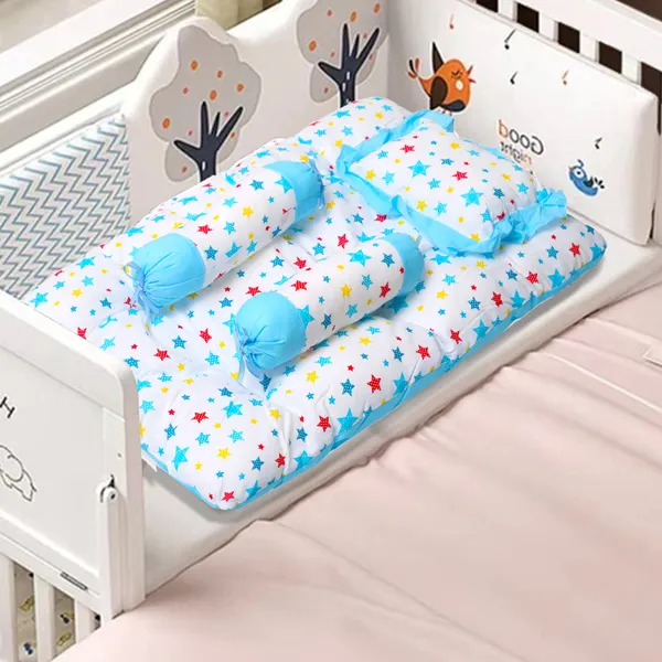 Joy_Baby_4_Piece_Bedding_Set_with_Pillow_and_Bolsters(Blue)