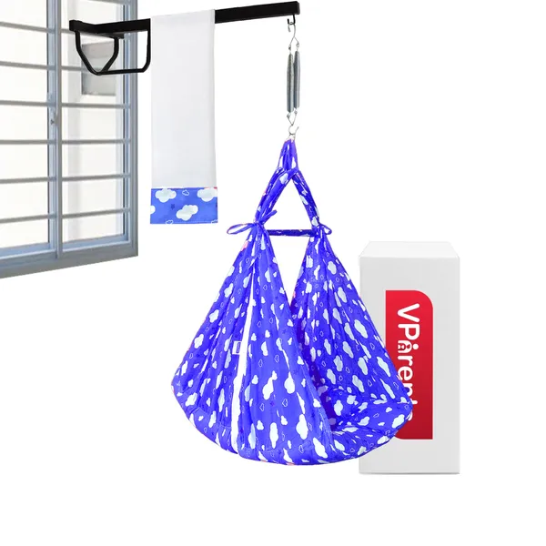 Sunny_Baby_Swing_Cradle_with_Mosquito_net_Spring_and_Metal_Window_Cradle_Hanger_(Blue)