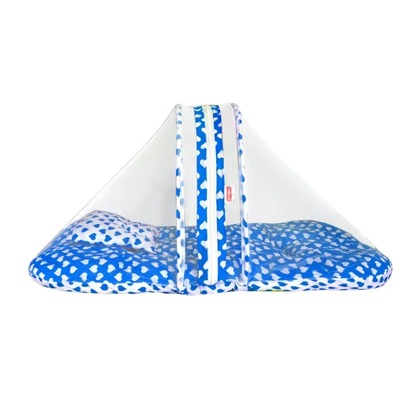Rosy_Baby_Bedding_Set_with_Pillow_and_Sleeping_Bag_Combo_(Blue)