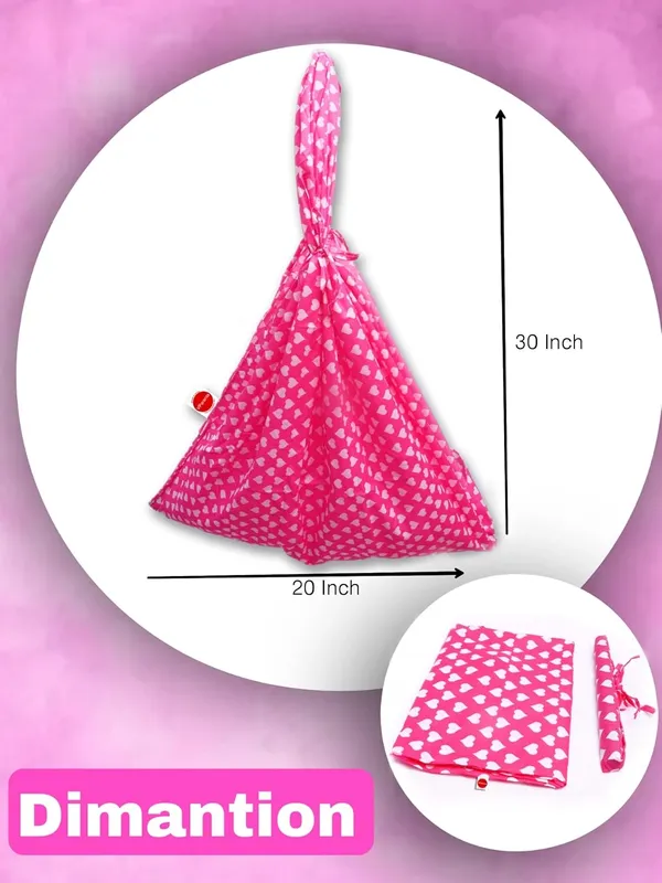 Rosy_Baby_Cradle_Cloth_with_Seperator_(Pink)