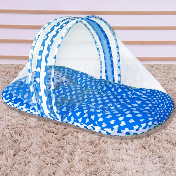 Rosy_Baby_Feeding_Pillow_Bedding_Set_with_Mosquito_net_and_Sleeping_Bag_Combo_(Blue)