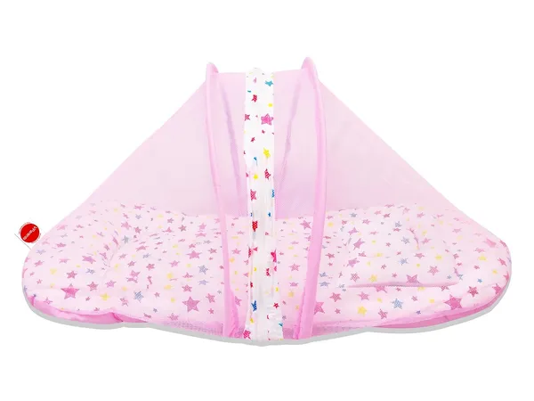 Joy_Baby_Feeding_Pillow_Bedding_Set_with_Mosquito_net_and_Sleeping_Bag_Combo_(Pink)