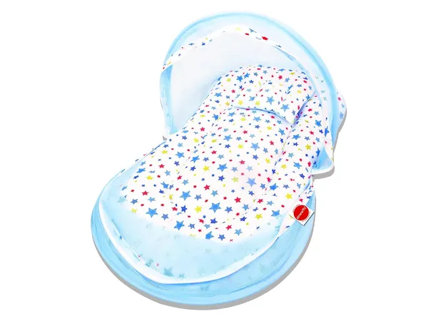 Joy_Baby_Feeding_Pillow_Bedding_Set_with_Mosquito_net_and_Sleeping_Bag_Combo_(Blue)