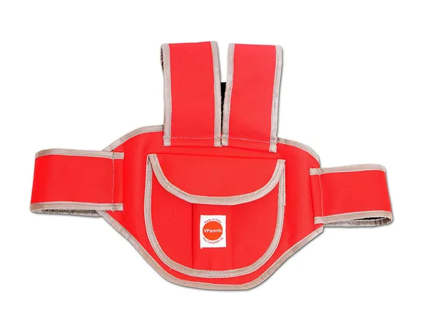Ava_Kids_Safety_Two_Wheeler_Seat_Belt/Front_Standing_and_Sitting_Behind_(Red)