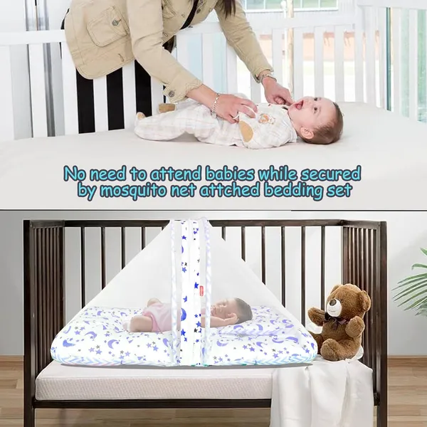 Galaxy_Baby_Bedding_Set_with_Pillow_and_Sleeping_Bag_Combo_(Blue)