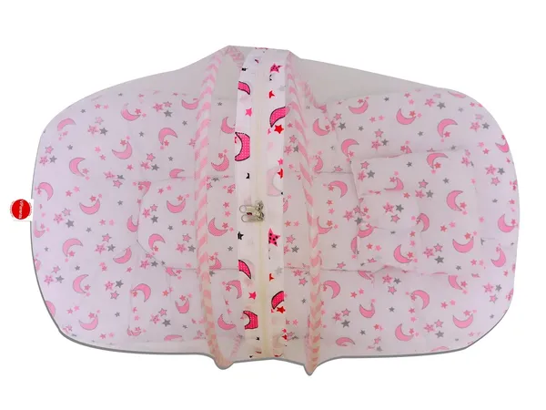 Galaxy_Baby_Feeding_Pillow_Bedding_Set_with_Mosquito_net_and_Sleeping_Bag_Combo_(Pink)