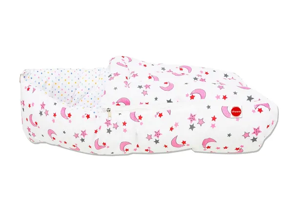 Galaxy_Baby_Feeding_Pillow_Bedding_Set_with_Mosquito_net_and_Sleeping_Bag_Combo_(Pink)