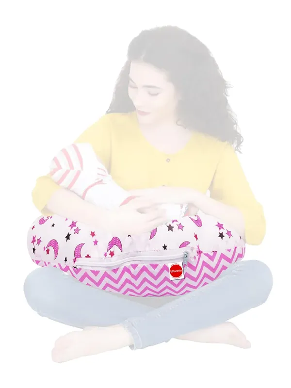 Galaxy_Baby_Feeding_Pillow_Bedding_Set_with_Mosquito_net_and_Sleeping_Bag_Combo_(Pink)