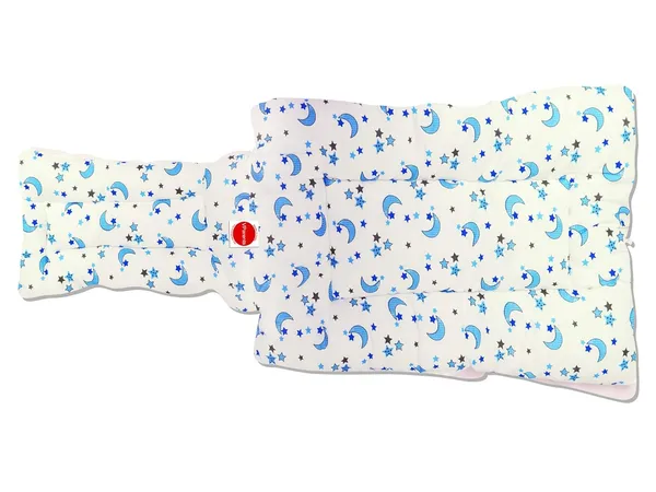 Galaxy_Baby_Bed_with_Thick_Filling_,_Mosquito_Net_with_Zip_Closure_&_Neck_Pillow,_Baby_Bedding_for_New_Born,_0M+,_Star_Print,_Baby_Sleeping_Bag_Multipurpose_Feeding_Pillow_(Blue)