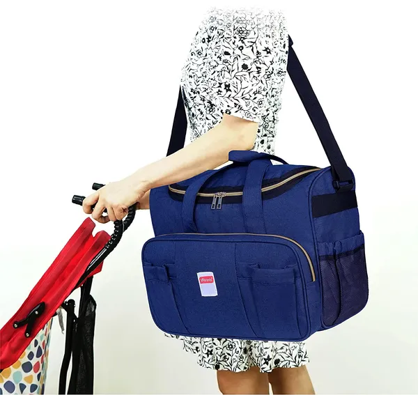 �Stylish_Maternity_Multipurpose_Mother_Bag_Cum_Diaper_Bag_Backpack_Sholder_and_Hand_Bag_11_Pockets_(LIGHT_BLUE)