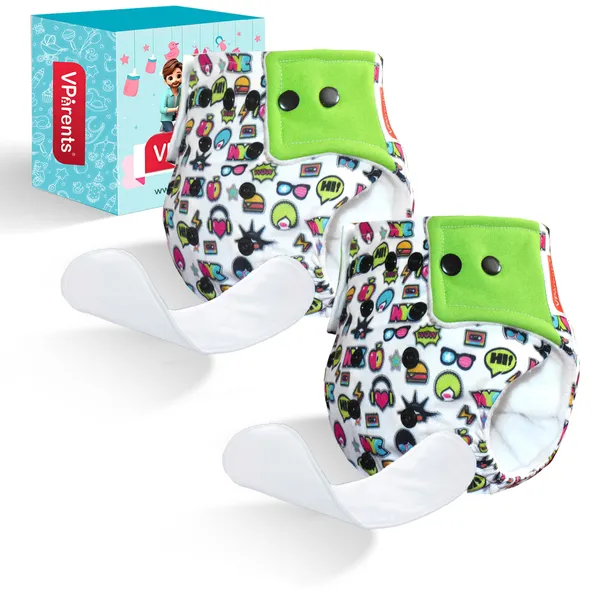 Mix_Print_Reusable_and_Adjustable_Cloth_Diapers_With_ulta_absorbent_Insert_with_5_layers-_washable_(Pack_of_2)