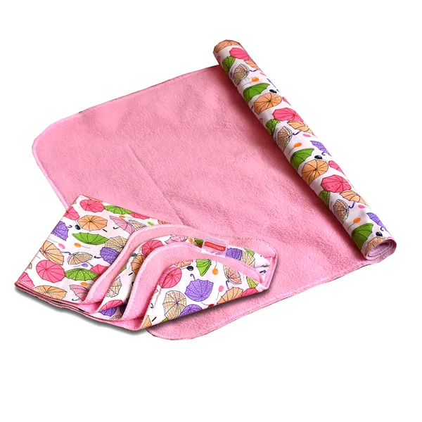 Multicolor_Sleeping_Mats_Water_Proof_Bed_Protector_With_One_Side_Fabric_New_Born_Baby