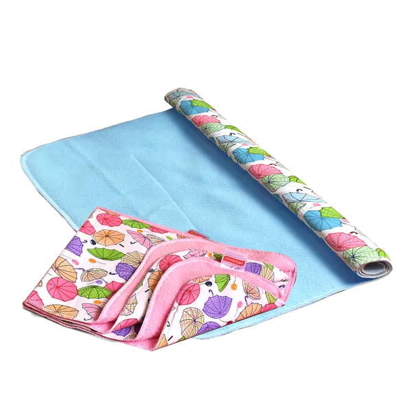 Diaper_Changing_Mat_Sleeping_mats_Water_Proof_Bed_Protector_with_one_side_fabric_New_Born_Baby_(65cm_x_45_cm)_(0-6_Months)_Pink_and_blue