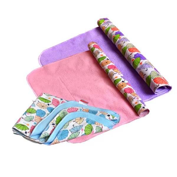 Diaper_Changing_Mat_Sleeping_mats_Water_Proof_Bed_Protector_with_one_side_fabric_New_Born_Baby_(65cm_x_45_cm)_(0-6_Months)_Pink_blue_and_purple