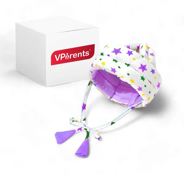 Vparents_Joy_Baby_Head_Protector_for_Safety_of_Kids_6M_to_3_Years-_Baby_Safety_Helmet_with_Proper_Air_Ventilation_&_Corner_Guard_Protection_(Purple)