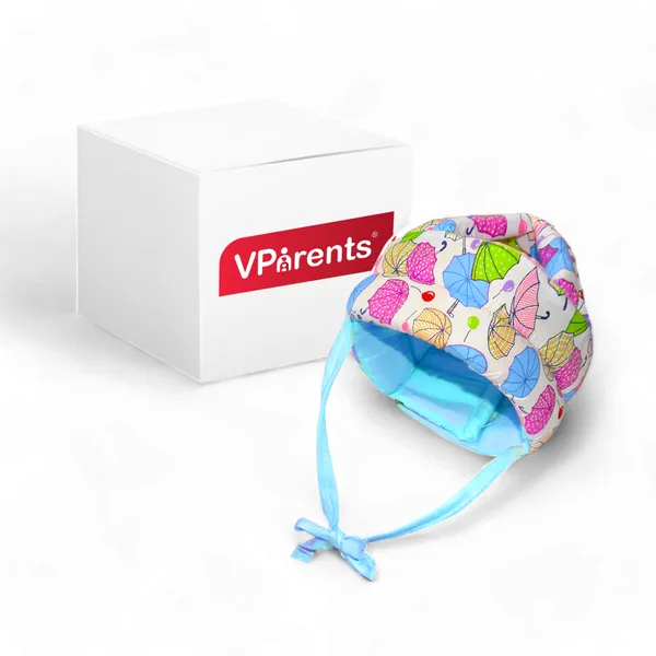 Vparents_Chunky_Baby_Head_Protector_for_Safety_of_Kids_6M_to_3_Years-_Baby_Safety_Helmet_with_Proper_Air_Ventilation_&_Corner_Guard_Protection_(Blue)