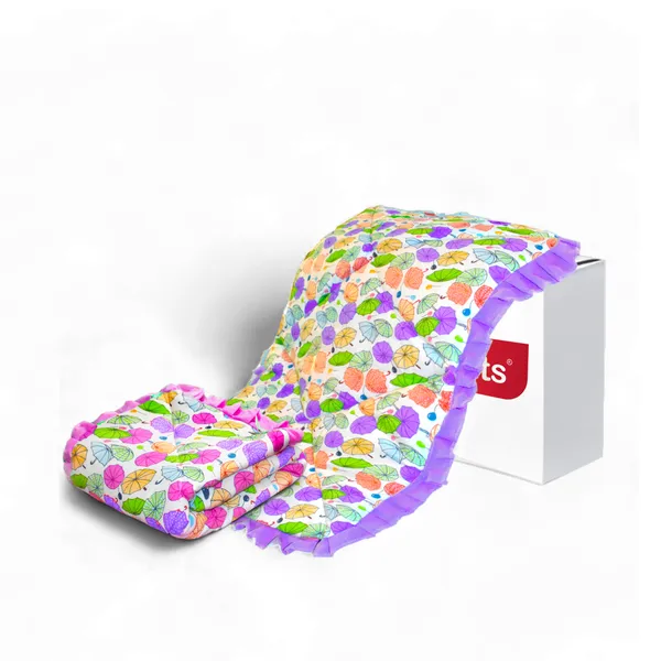 Chunky_New_Born_Baby_Godadi_Soft_Cotton_Baby_Godi_Godari|Baby_Bed|Crib_Sheet|Bedding_Set_Pink_And_Purple