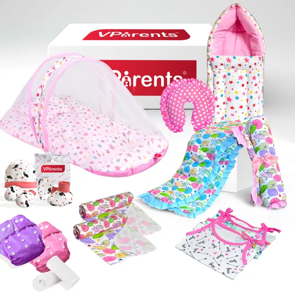 14_In_1_New_Born_Baby_Combo_(0-6_Months)_Pink_Bedding_Set_For_Baby_Boy_And_Assorted_Colour_For_Remaining