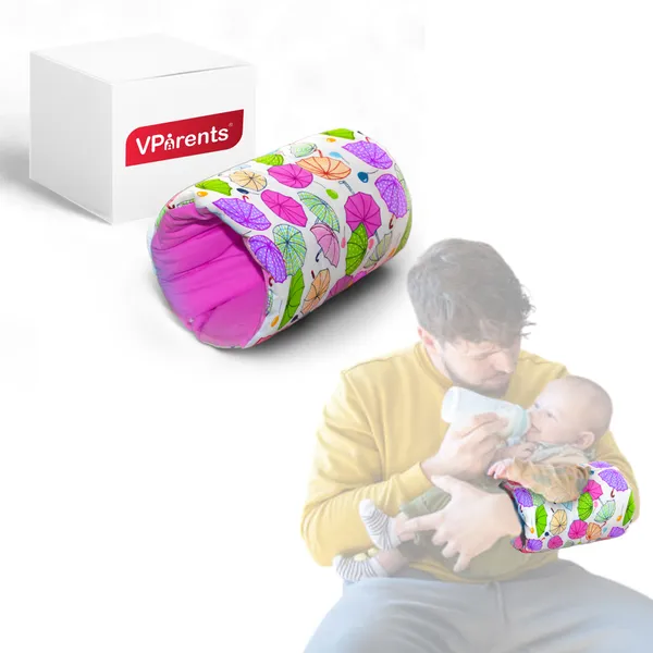Vparents_Baby_Feeding_Arm_Pillow_For_New_Born_Nursing_Pillow_For_Breast_And_Bottle_Feeding_Pillow_(Chunky)