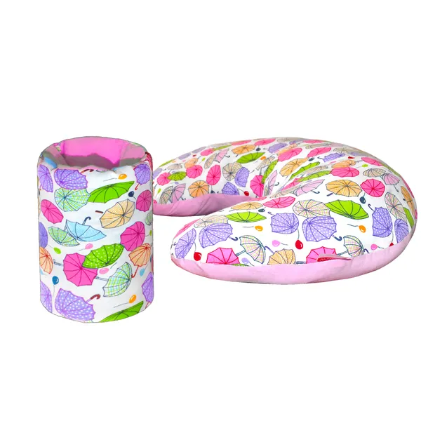 Vparents_Baby_Feeding_And_Arm_Pillow_For_New_Born_Nursing_Pillow_For_Breast_And_Bottle_Feeding_Pillow_Combo(Chunky)