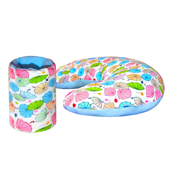 Vparents_Baby_Feeding_And_Arm_Pillow_For_New_Born_Nursing_Pillow_For_Breast_And_Bottle_Feeding_Pillow_Combo(Chunky)