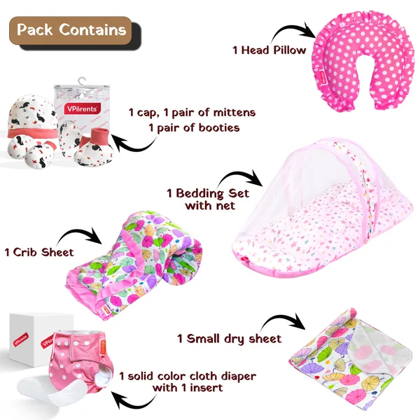 8_In_1_New_Born_Baby_Combo_(0-6_Months)_Pink_Bedding_Set_For_Baby_Boy_And_Assorted_Colour_For_Remaining