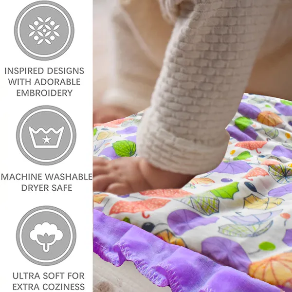 Chunky_New_Born_Baby_Godadi_Soft_Cotton_Baby_Godi_Godari|Baby_Bed|Crib_Sheet|Bedding_Set_Purple