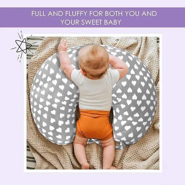 Rosy_Feeding_Pillow,_Breast_Feeding_Pillows_Vacuum_Packed_Cotton_Nursing_Pillow_and_Positioner_Breastfeeding,_Bottle_Feeding,_Baby_Support_-_Heart_Printed-_Gray