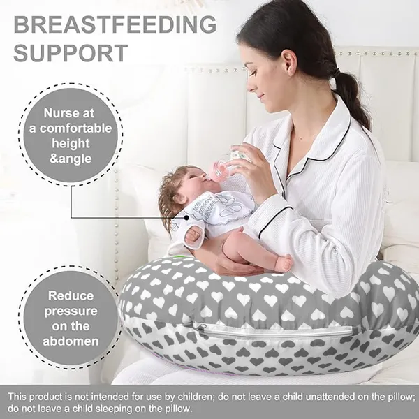 Rosy_Feeding_Pillow,_Breast_Feeding_Pillows_Vacuum_Packed_Cotton_Nursing_Pillow_and_Positioner_Breastfeeding,_Bottle_Feeding,_Baby_Support_-_Heart_Printed-_Gray