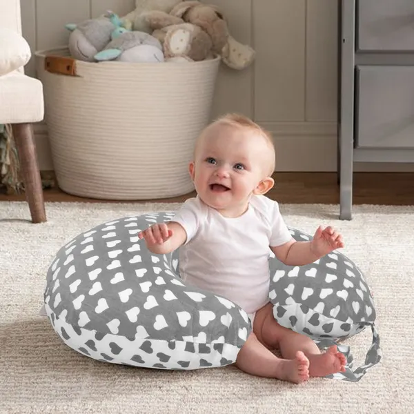 Rosy_Feeding_Pillow,_Breast_Feeding_Pillows_Vacuum_Packed_Cotton_Nursing_Pillow_and_Positioner_Breastfeeding,_Bottle_Feeding,_Baby_Support_-_Heart_Printed-_Gray