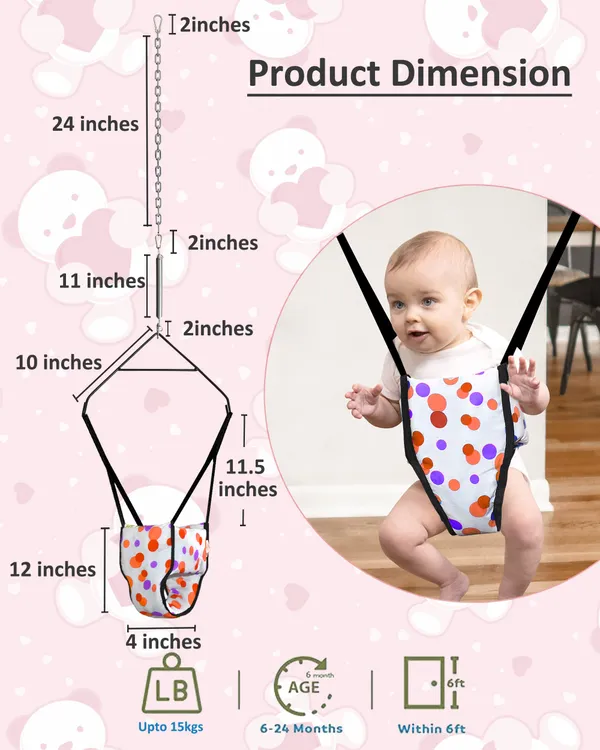 2_in_1_Baby_toddler_Jumper_with_window_hanging_metal_stand_Cum_Baby_Walking_Harness_Function,_Fun_Activity_for_6-12_Months_Baby_Infant_Preemiee4