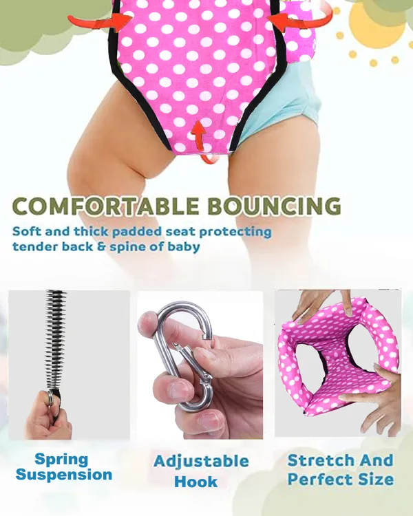 2_in_1_Baby_toddler_Jumper_with_window_hanging_metal_stand_Cum_Baby_Walking_Harness_Function,_Fun_Activity_for_6-12_Months_Baby_Infant_Toddler