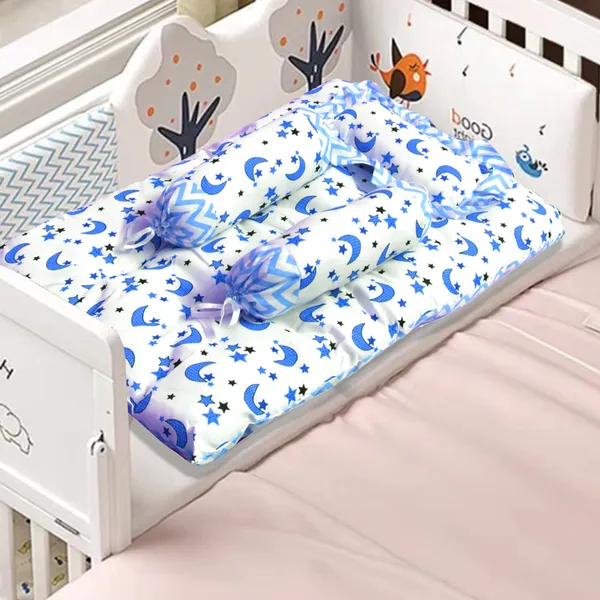 Galaxy_Baby_4_Piece_Bedding_Set_with_Pillow_and_Bolsters(Blue)