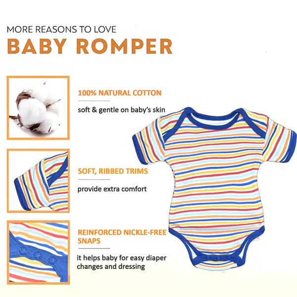 Set_Of_3__Half_Sleeve_Baby_Romper_Body_Suits_Jump_Suits_For_Boys_And_Girls
