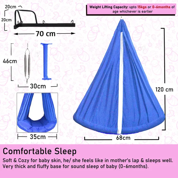 Infant_Baby_Swing_Cradle_with_Mosquito_net_Spring_and_Metal_Window_Cradle_Hanger_(Dark_Blue)