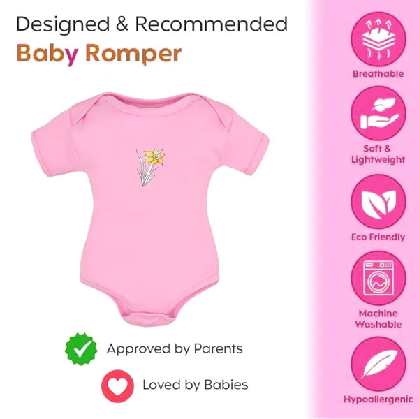 Set_of_3_Half_Sleeves_Baby_Romper_Body_Suits_Jump_Suit_for_Boys_and_Girls_(9-12_months)-_Light_Pink