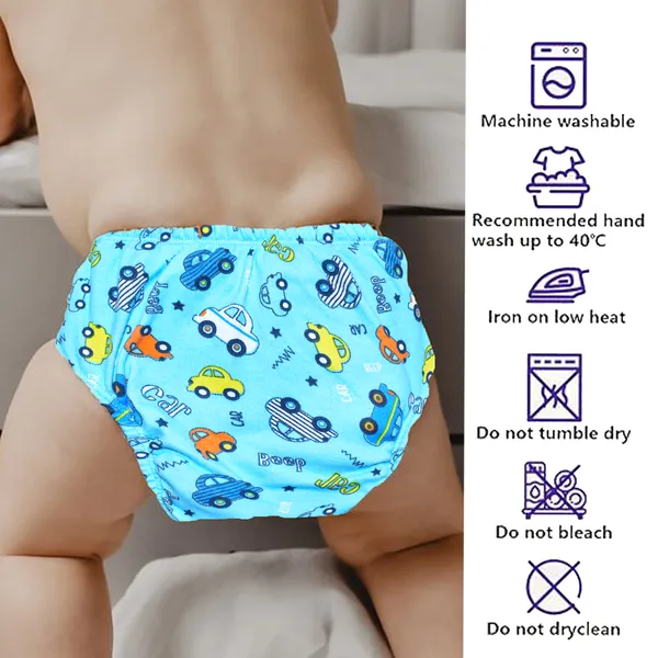 Vparents_Padded_Underwear_For_Babies_And_Toddlers_With_3_Layers_Of_Cotton_Padding_Potty_Training_Pull_Up_&_Diaper-Free_Time_Pack_Of_3__Fruitie_car_and_heart