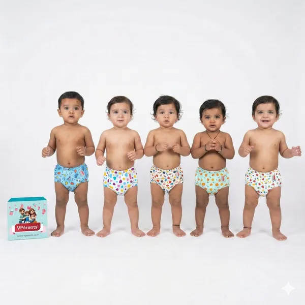 Pack_Of_5_Padded_Underwear_For_Babies_And_Toddlers_With_3_Layers_Of_Cotton_Padding_Potty_Training_Pull_Up_&_Diaper-Free_Time__(6-12_Months)_Lion_Car_Heart_Galaxy_Watermelon
