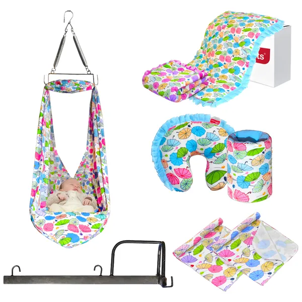 Chunky_Baby_Swing_Cradle_with_Metal_Window_Hanger_dry_sheet _combo_pack_of_9_(Blue)