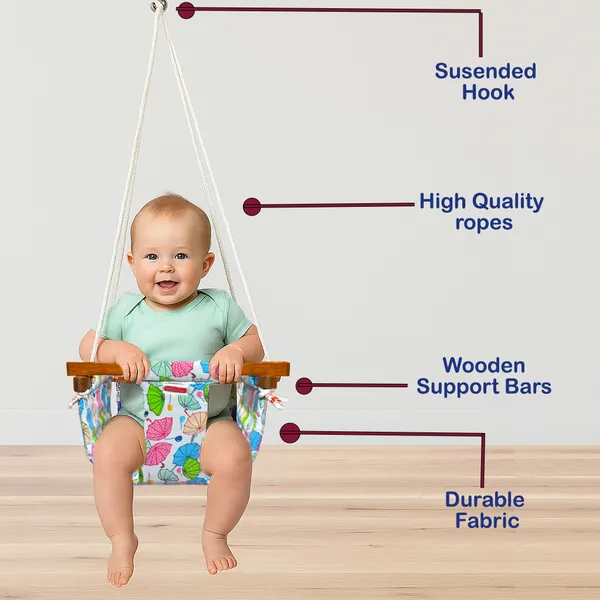 Chunky_swing_for_Kids_Indoor_Outdoor|jhula_for_kids|Baby_Garden_Swing_with_window_Hanging_metal_rod_(8_Months_to_3_Years)_(Up_to_15_kg)