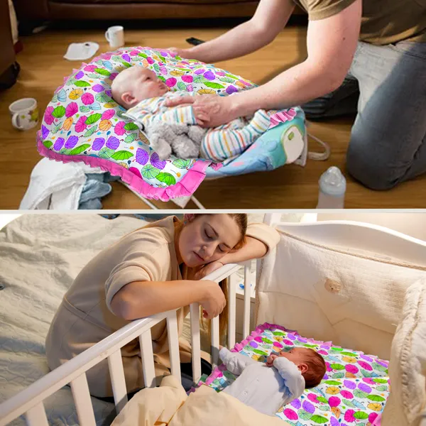 Chunky_New_Born_Baby_Godadi_Soft_Cotton_Baby_Godi_Godari|Baby_Bed|Crib_Sheet|Bedding_Set_Blue_And_Pink