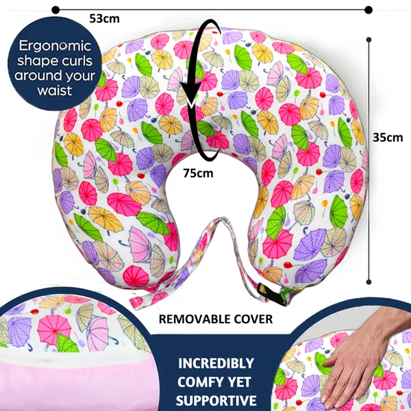 Vparents_Baby_Feeding_And_Arm_Pillow_For_New_Born_Nursing_Pillow_For_Breast_And_Bottle_Feeding_Pillow_Combo(Chunky)